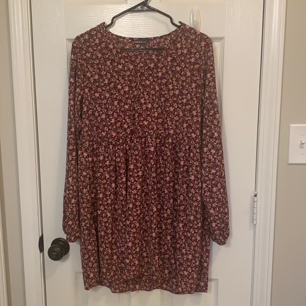 Babydoll Floral Dress